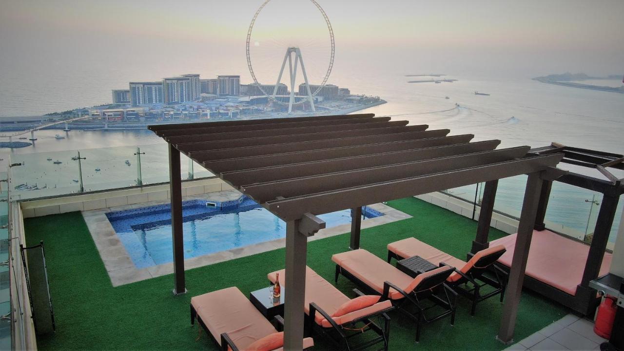 Апартаменты Jbr Penthouse With Terrace Pool Дубай Экстерьер фото