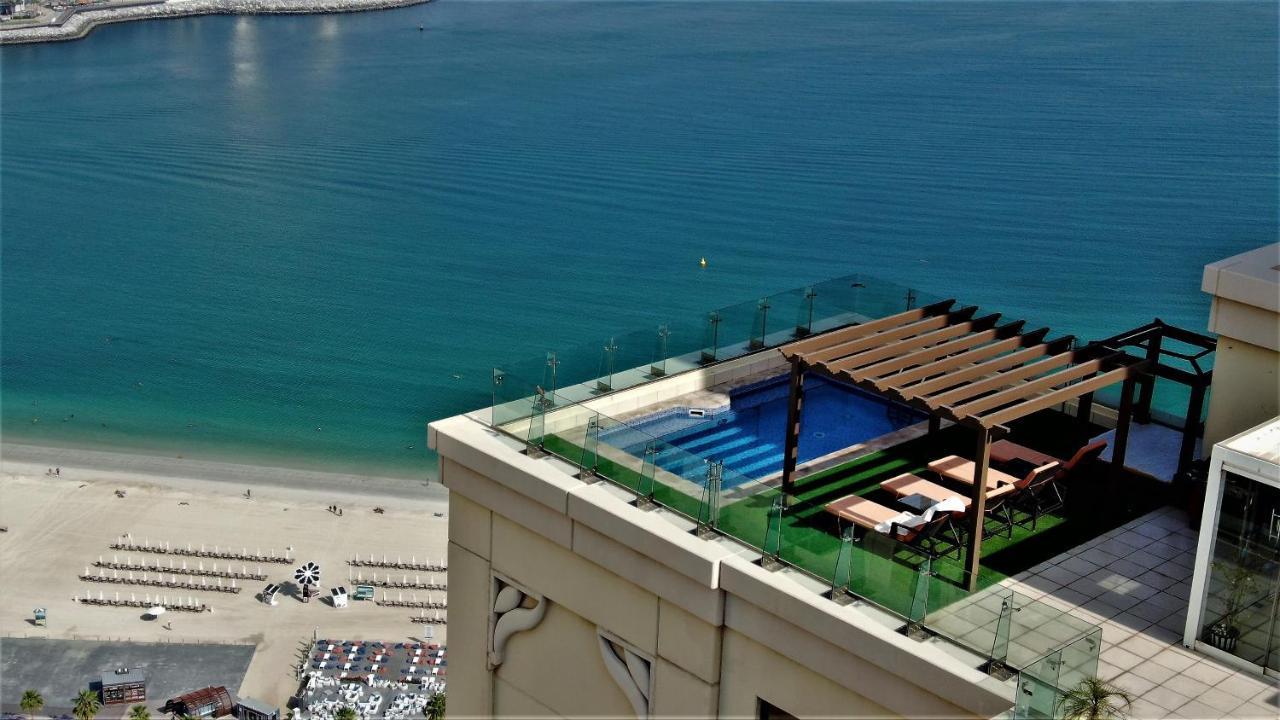 Апартаменты Jbr Penthouse With Terrace Pool Дубай Экстерьер фото
